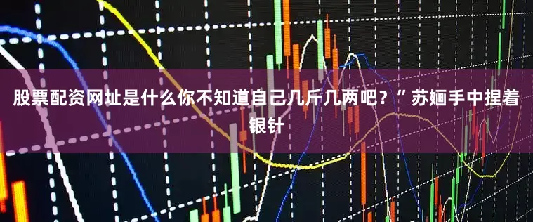 股票配资网址是什么你不知道自己几斤几两吧？”苏婳手中捏着银针